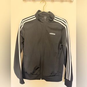 Adidas Black track Jacket